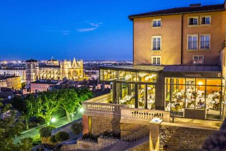 Hotel Villa Florentine Les Terrasses de Lyon panorama