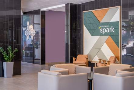 Lobby Spark by Hilton Lyon Park Saône
